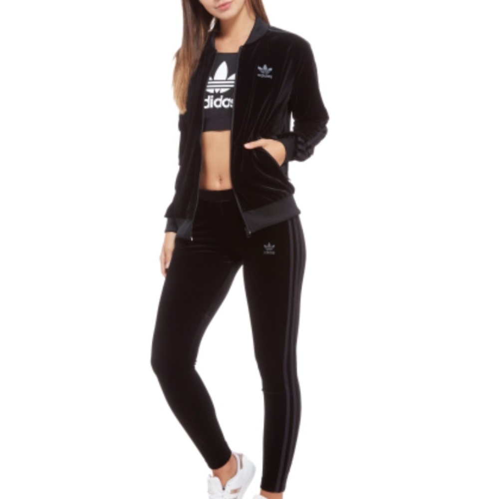 Adidas velvet suit